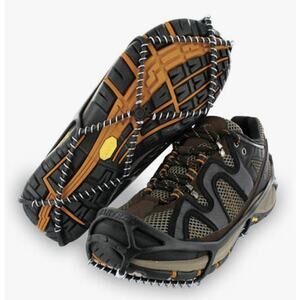 Yaktrax Walker Ice Snow Traction Cleats Black Size Small Open Box